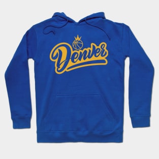 Denver City Nuggets Basketball Hoodie